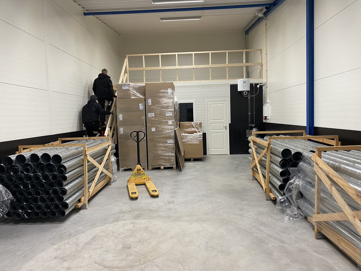 Ventlo — FTX-installatörer på plats